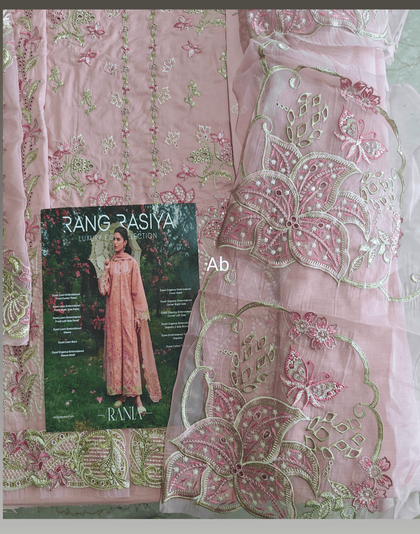 Sale‼️Open Pic/Rang Rasiya Premium 26/Vol 2/Rania/Candy Pink