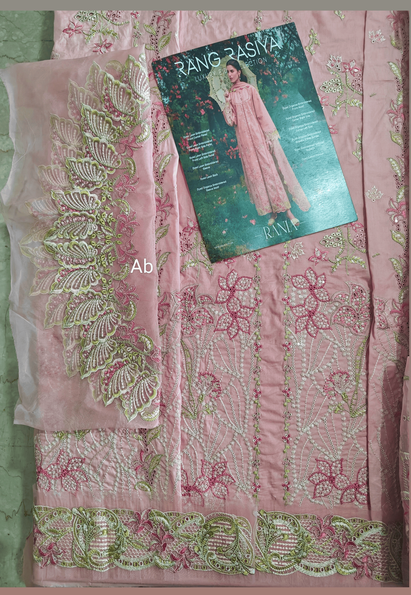 Sale‼️Open Pic/Rang Rasiya Premium 26/Vol 2/Rania/Candy Pink