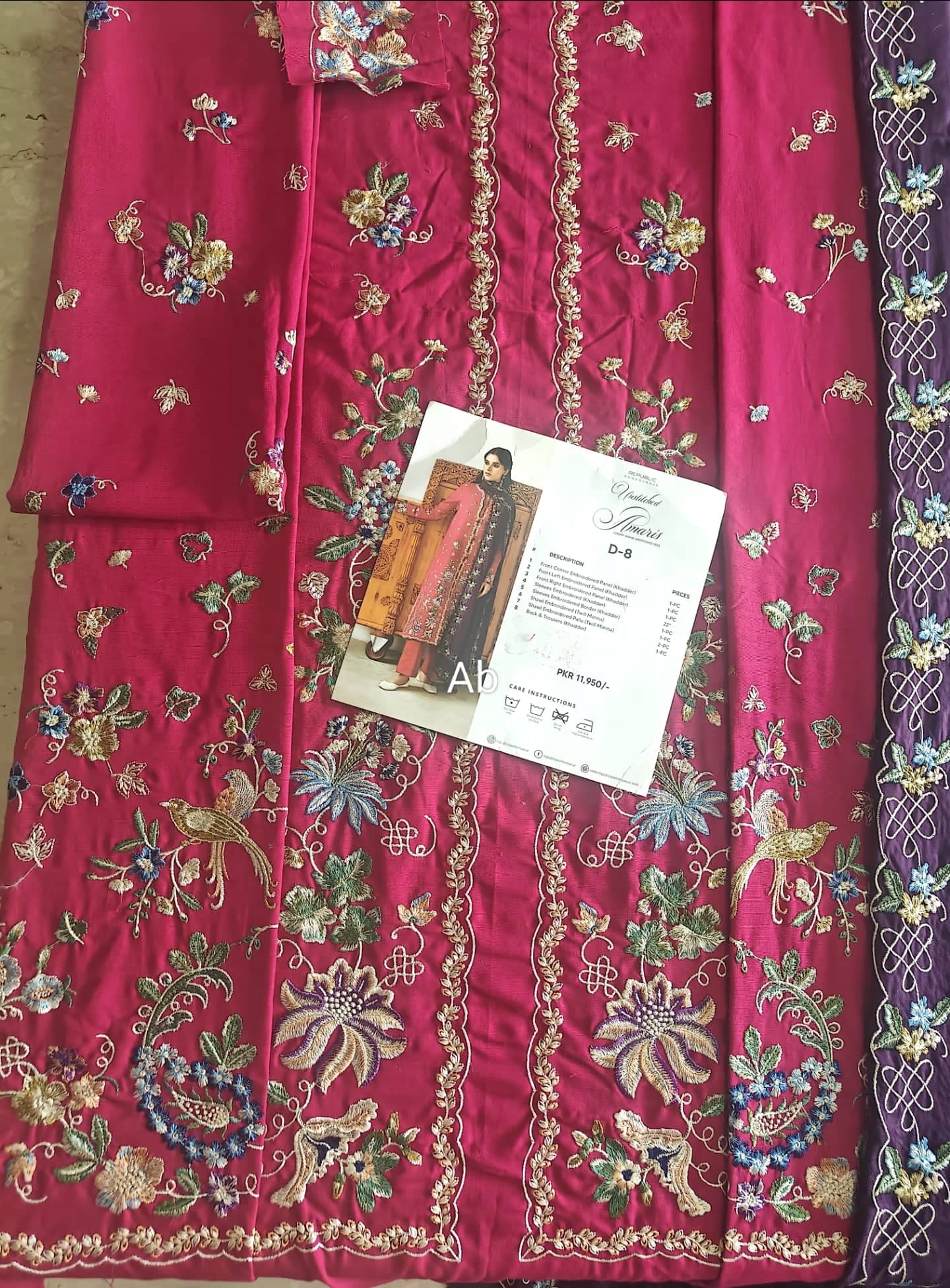 Open Pic/Republic Womens Wear Amaris/Winter/Elaria/Multi/Khaddar