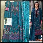 Open Pic/Republic Womens Wear Amaris/Winter/Teal/Khaddar