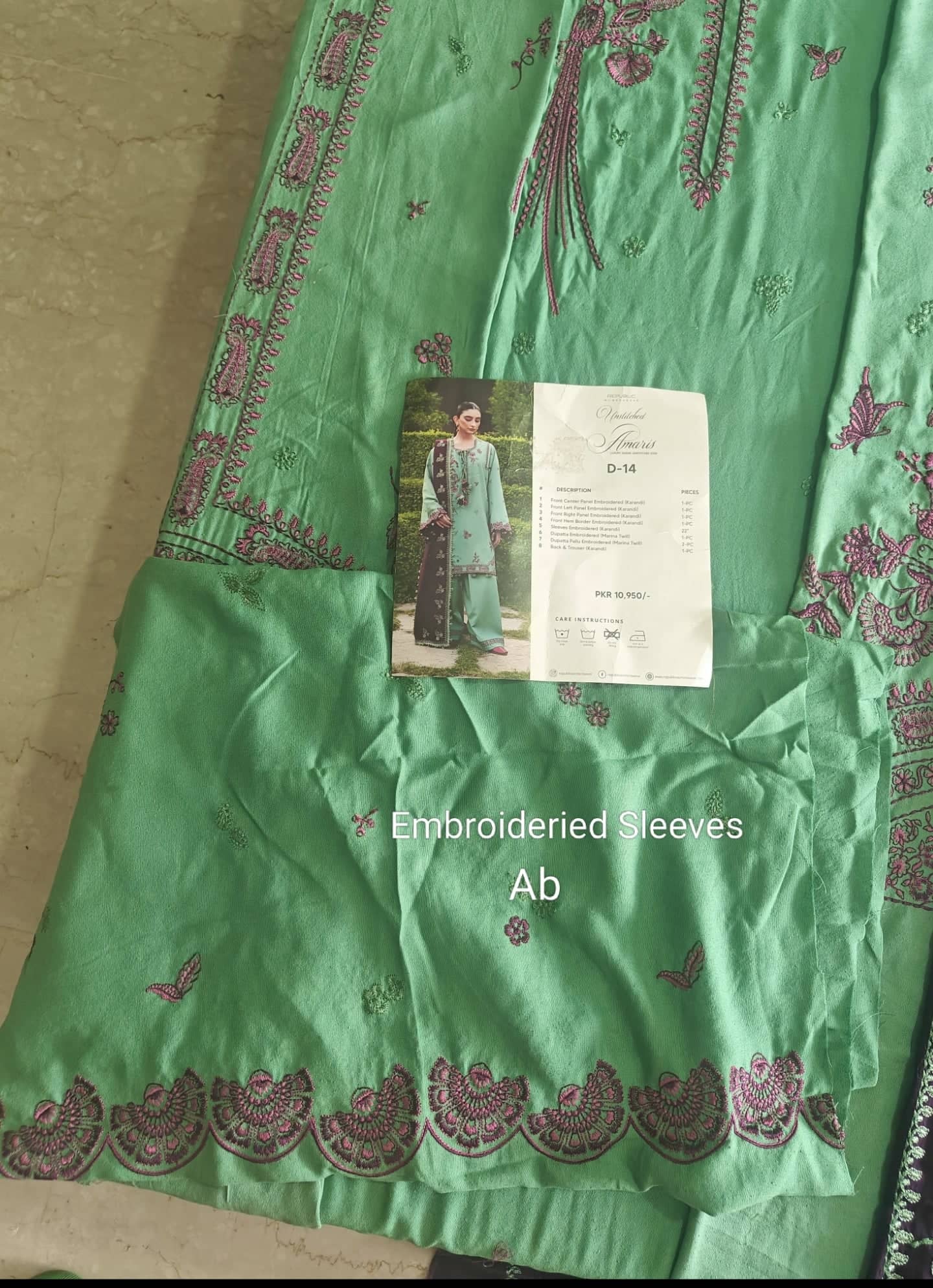 Open Pic/Republic Womens Wear Amaris/Winter/Virella/Mint Green/Karandi