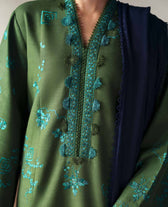 Republic Womens wear Winter Pakistani Suit Republic Womens Wear Amaris/Winter/Almira/Green/Khaddar