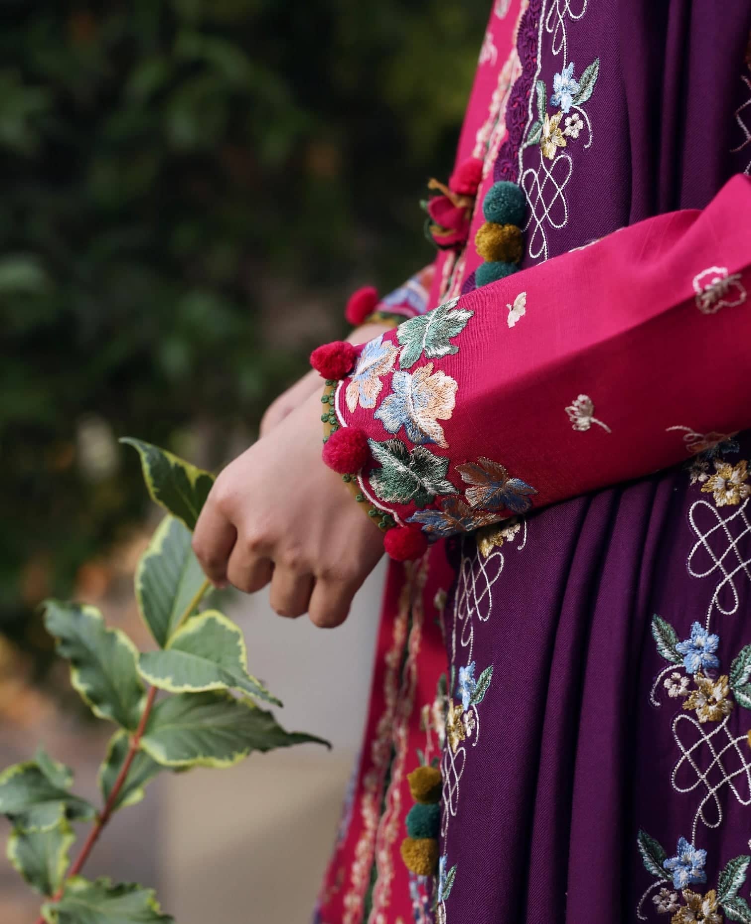 Republic Womens wear Winter Pakistani Suit Republic Womens Wear Amaris/Winter/Elaria/Multi/Khaddar