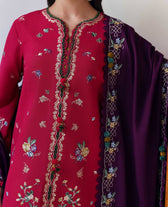 Republic Womens wear Winter Pakistani Suit Republic Womens Wear Amaris/Winter/Elaria/Multi/Khaddar