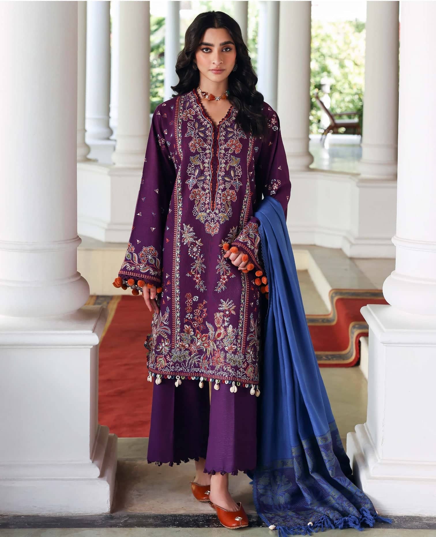 Republic Womens wear Winter Pakistani Suit Republic Womens Wear Amaris/Winter/Kaia/Khaddar