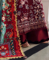 Republic Womens wear Winter Pakistani Suit Republic Womens Wear Amaris/Winter/Sienna/Oxblood/Karandi