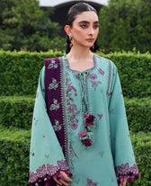Republic Womens wear Winter Pakistani Suit Republic Womens Wear Amaris/Winter/Virella/Mint Green/Karandi
