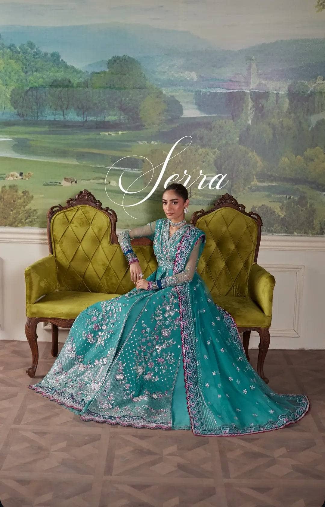 Republic Womenswear Wedding Festive 24/RWU-D6 (Serra )