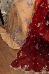 Roheenaz Naira Chiffon/Aylin/Orange