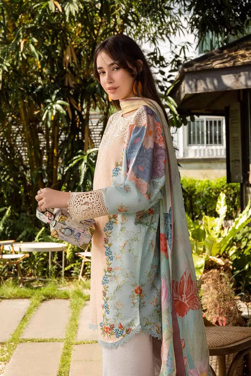 Roheenaz Ethereal Blooms/Ornella/Silk Dupatta