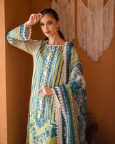 Roheenaz Lawn/Ivory Elegance