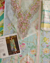 Open Pic/Roheenaz Ethereal Blooms/Mistelle/Silk Dupatta