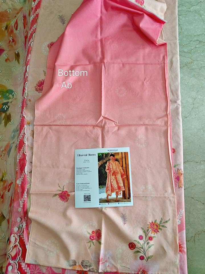 Open Pic/Roheenaz Ethereal Blooms/Zaria/Chiffon Dupatta