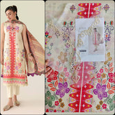 Open Pic/Roheenaz Rosette Lawn/Pastel Symphony/Silk Dupatta