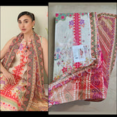 Open Pic/Roheenaz Rosette Lawn/Pastel Symphony/Silk Dupatta