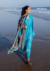 Restocked/Sadaf Fawad Khan Siraa Lawn/Mystic Sea