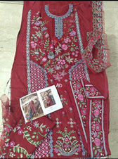 Sale‼️Open Pic/Sadaf Fawad Khan Siraa Lawn 26/Laal