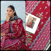 Sale‼️Open Pic/Sadaf Fawad Khan Siraa Lawn/Laal 26/Laal (Copy)