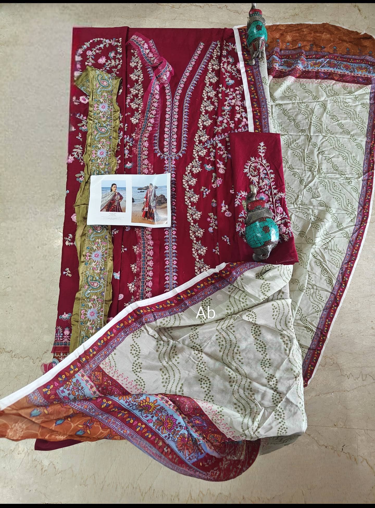 Open Pic/Sale‼️Sadaf Fawad Khan Siraa Lawn 26/Aatish