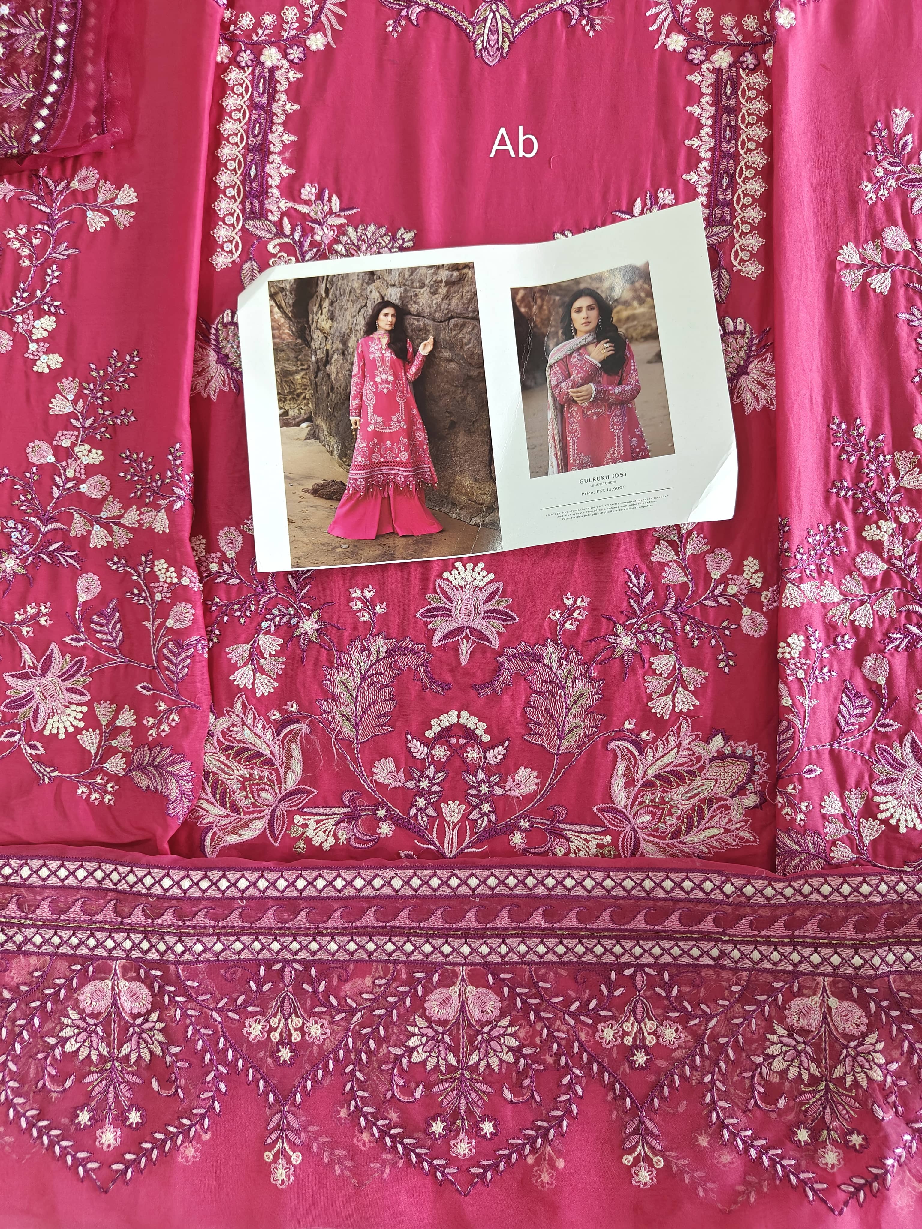 Open Pic/Sale‼️Sadaf Fawad Khan Siraa Lawn 26/Gulrukh