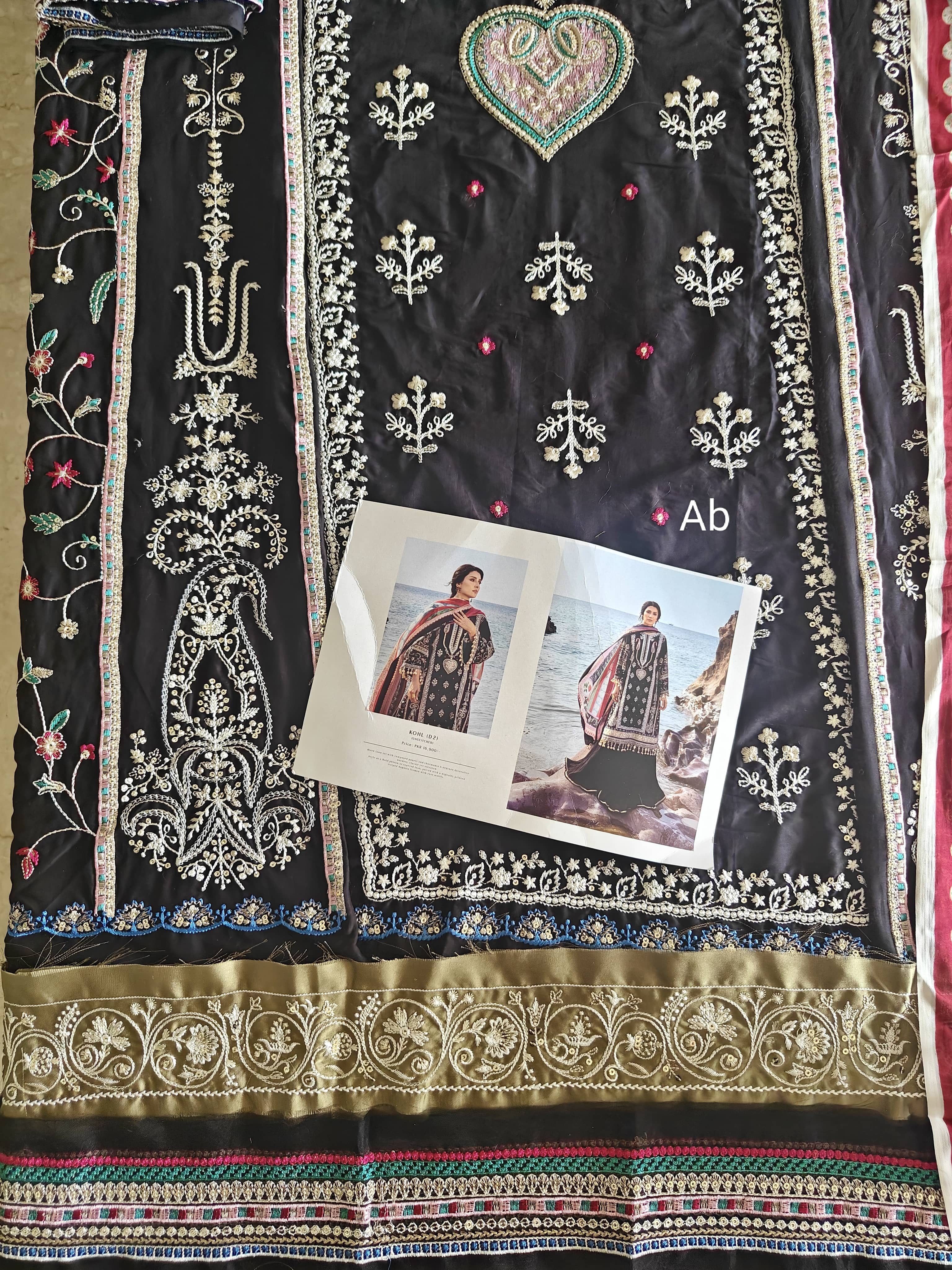 Open Pic/Sale‼️Sadaf Fawad Khan Siraa Lawn 26/Kohl