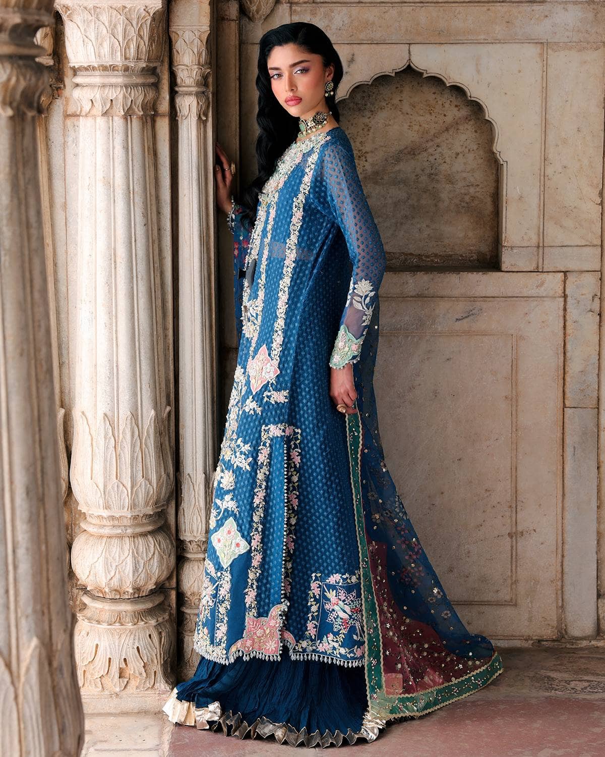Saira Shakira Wedding Edition 26/Iris/Navy Blue