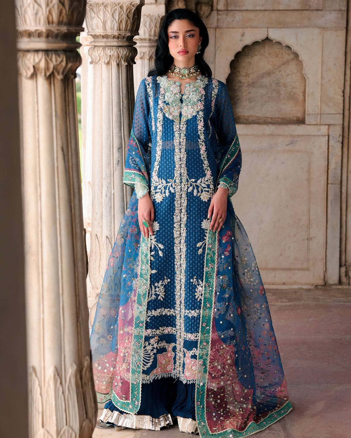 Saira Shakira Wedding Edition 26/Iris/Navy Blue