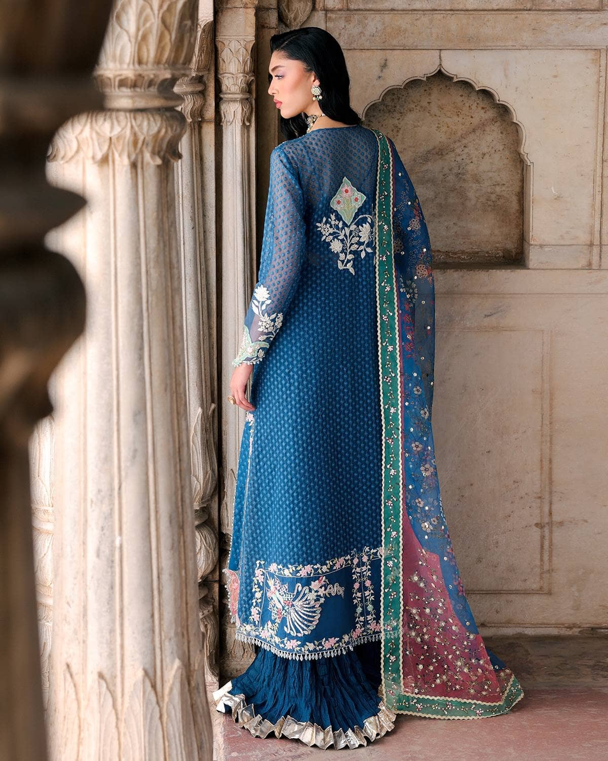 Saira Shakira Wedding Edition 26/Iris/Navy Blue