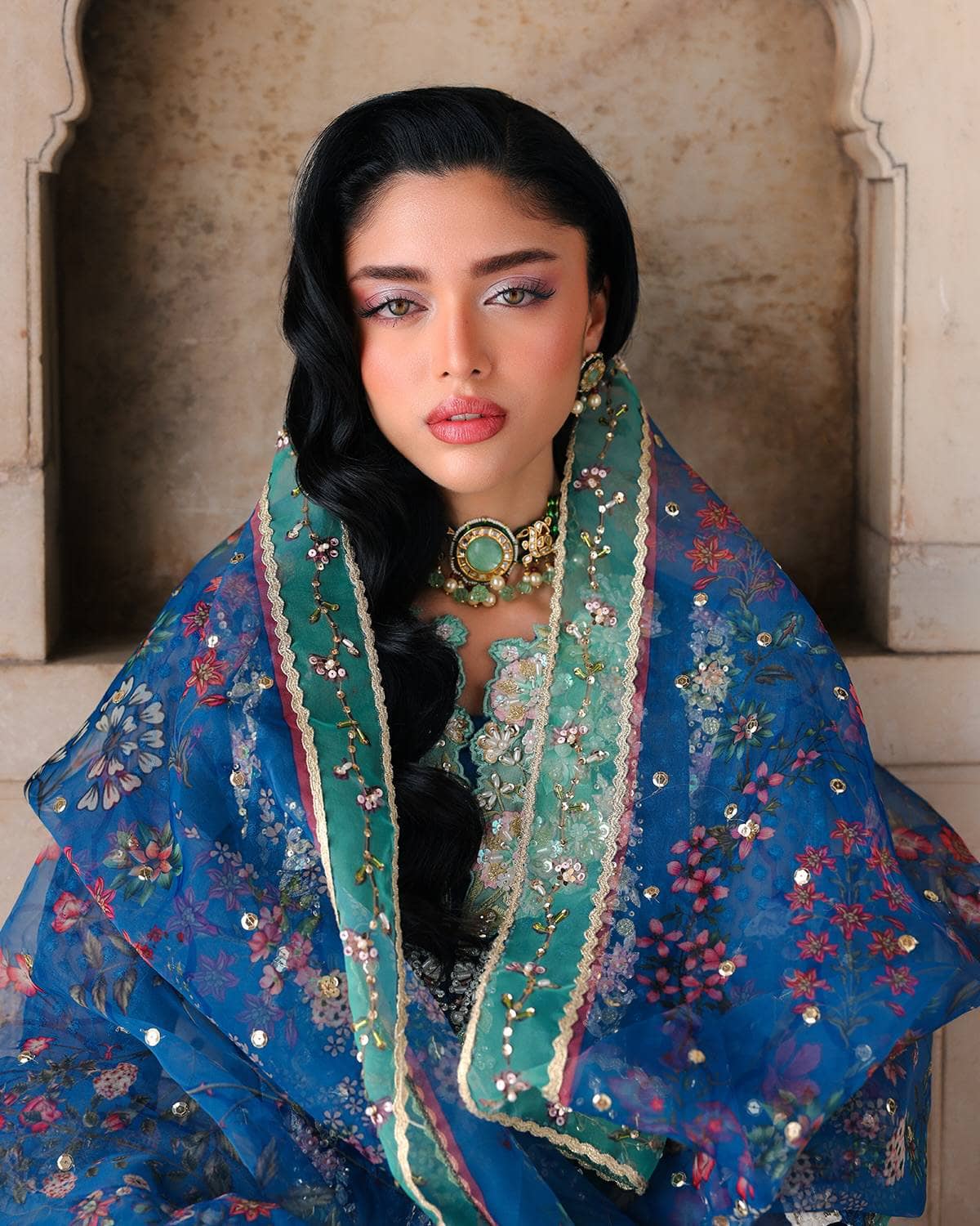 Saira Shakira Wedding Edition 26/Iris/Navy Blue