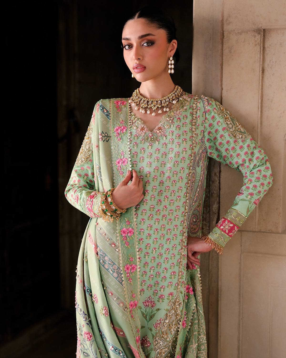 Saira Shakira Wedding Edition 26/Lotus/Jade Green