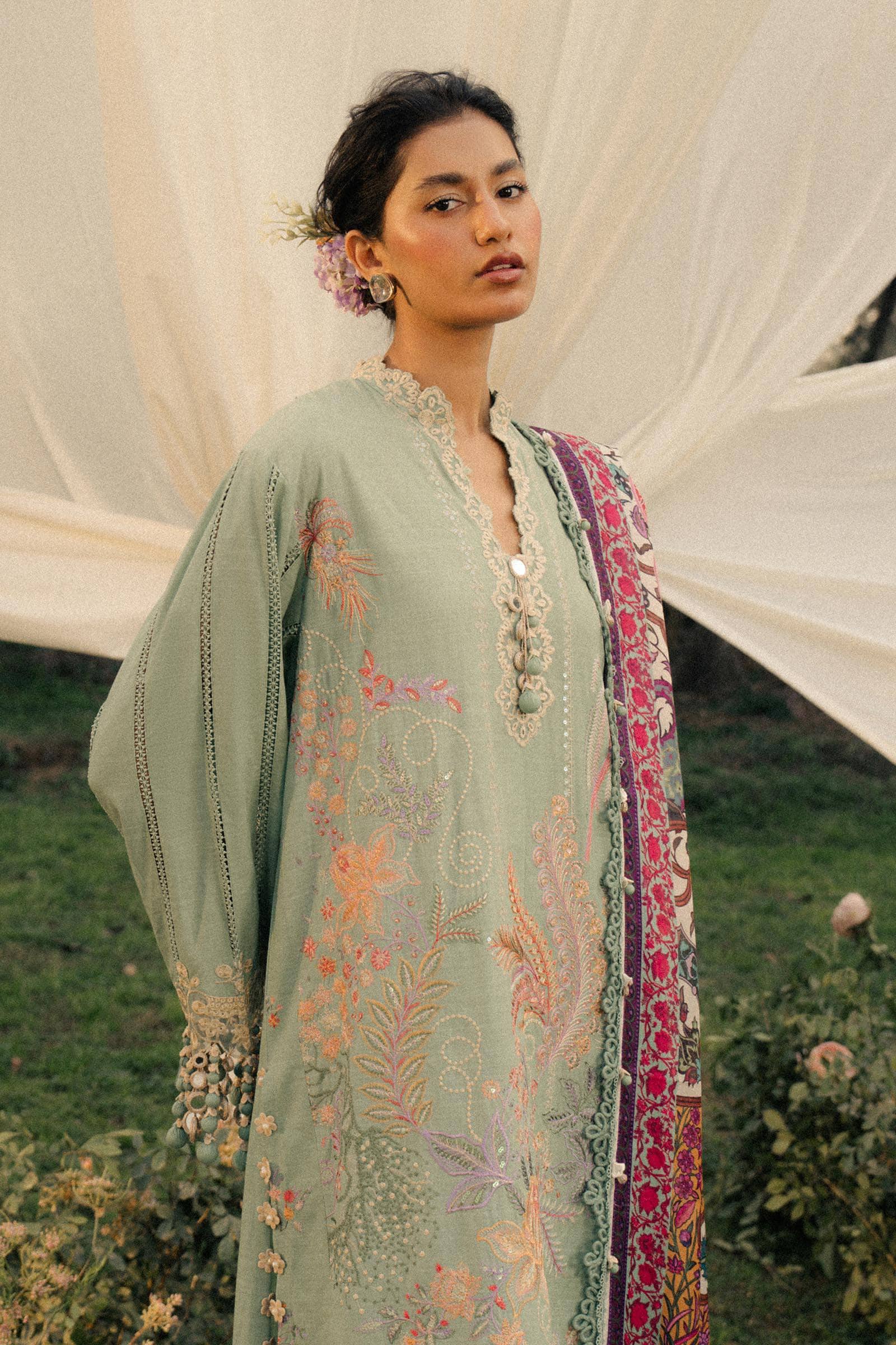 Sana Safinaz Lawn Pakistani Suit Sana Safinaz Luxury Lawn 25/7B