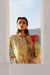 Sana Safinaz Muzlin 24/3 Pc/16 B/Green