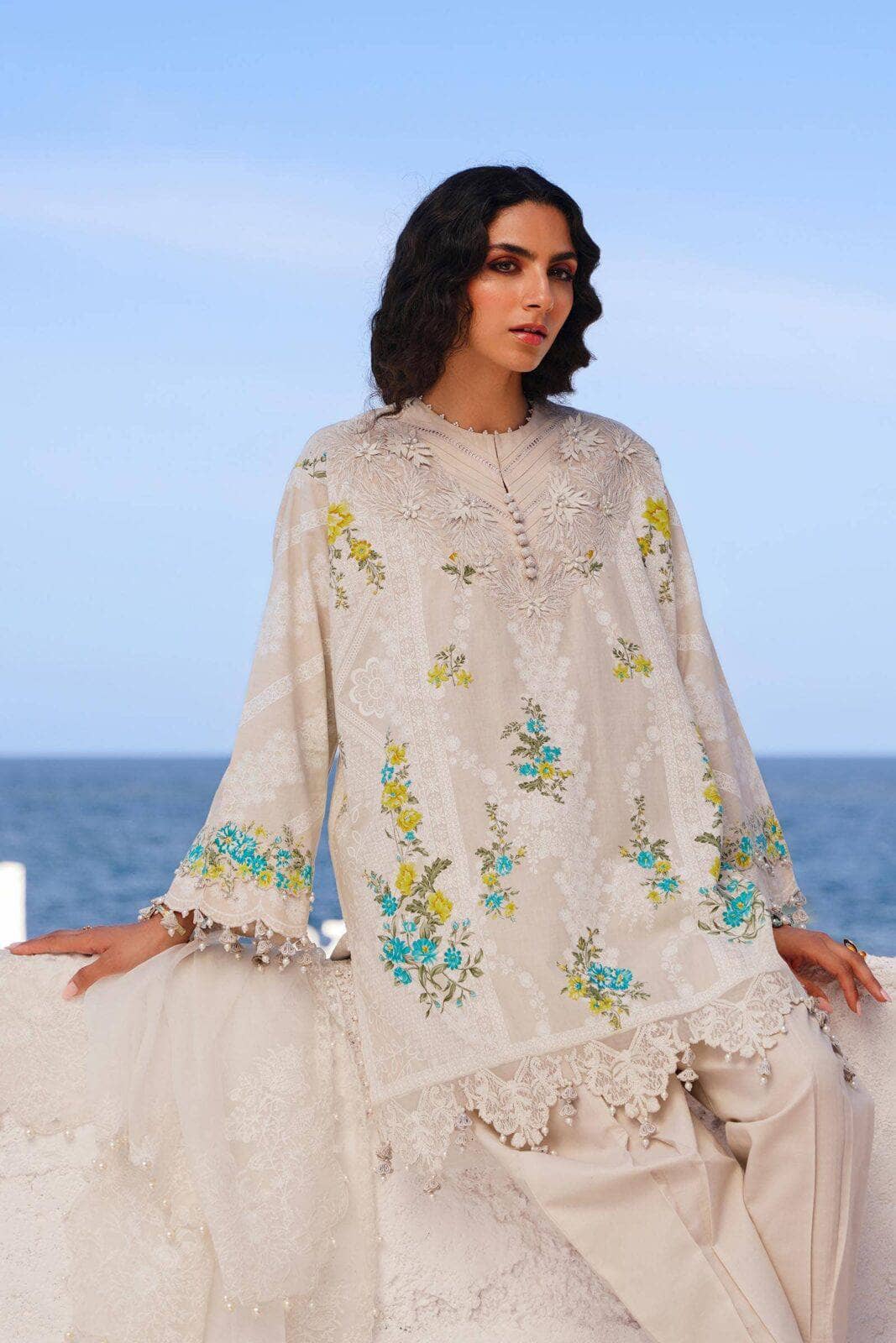 Sana Safinaz Muzlin 24/3 Pc/20 A/Beige