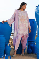 Sana Safinaz Muzlin 24/3 Pc/9 B/Purple