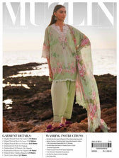 Sana Safinaz Muzlin/3 Pc/13 B/Green