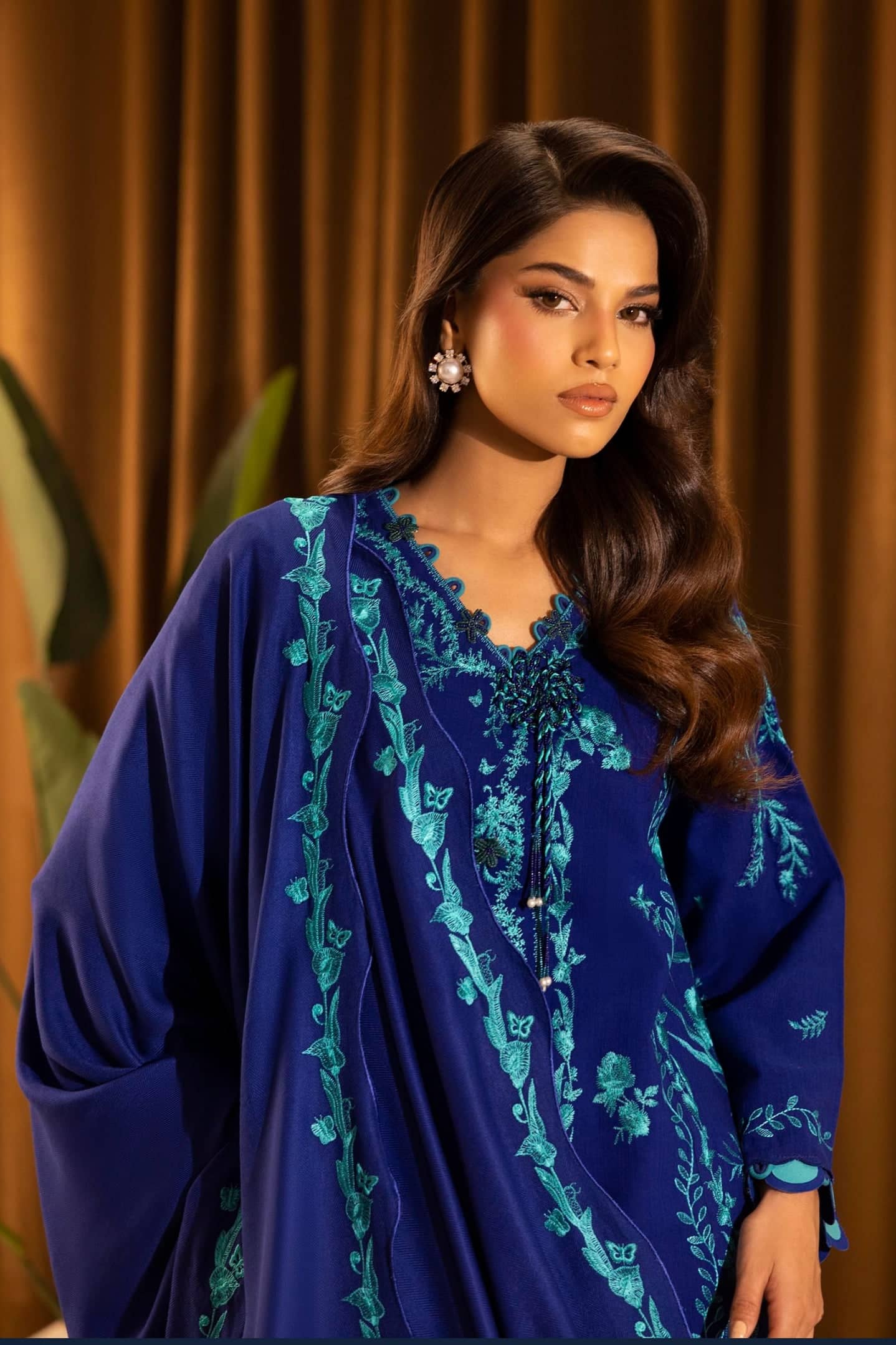 Sana Safinaz Luxury Winter Collection Sana Safinaz Muzlin Winter 25/10 B