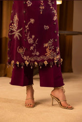 Sana Safinaz Luxury Winter Collection Sana Safinaz Muzlin Winter 25/11 B