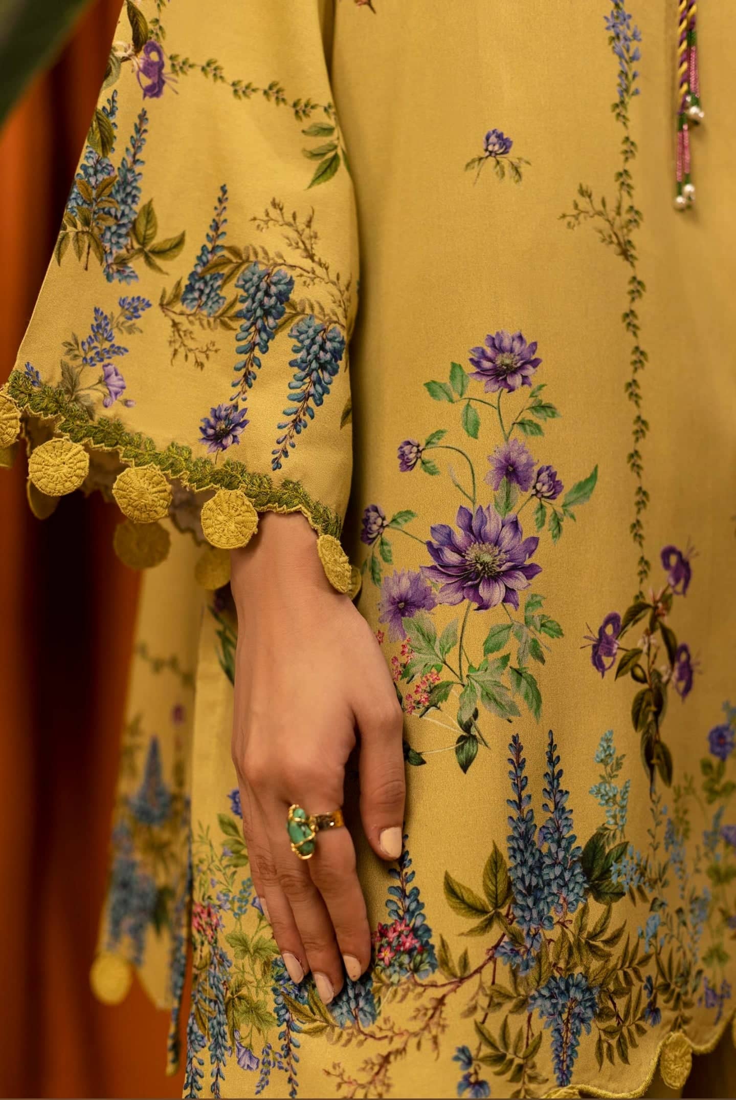 Sana Safinaz Luxury Winter Collection Sana Safinaz Muzlin Winter 25/13A