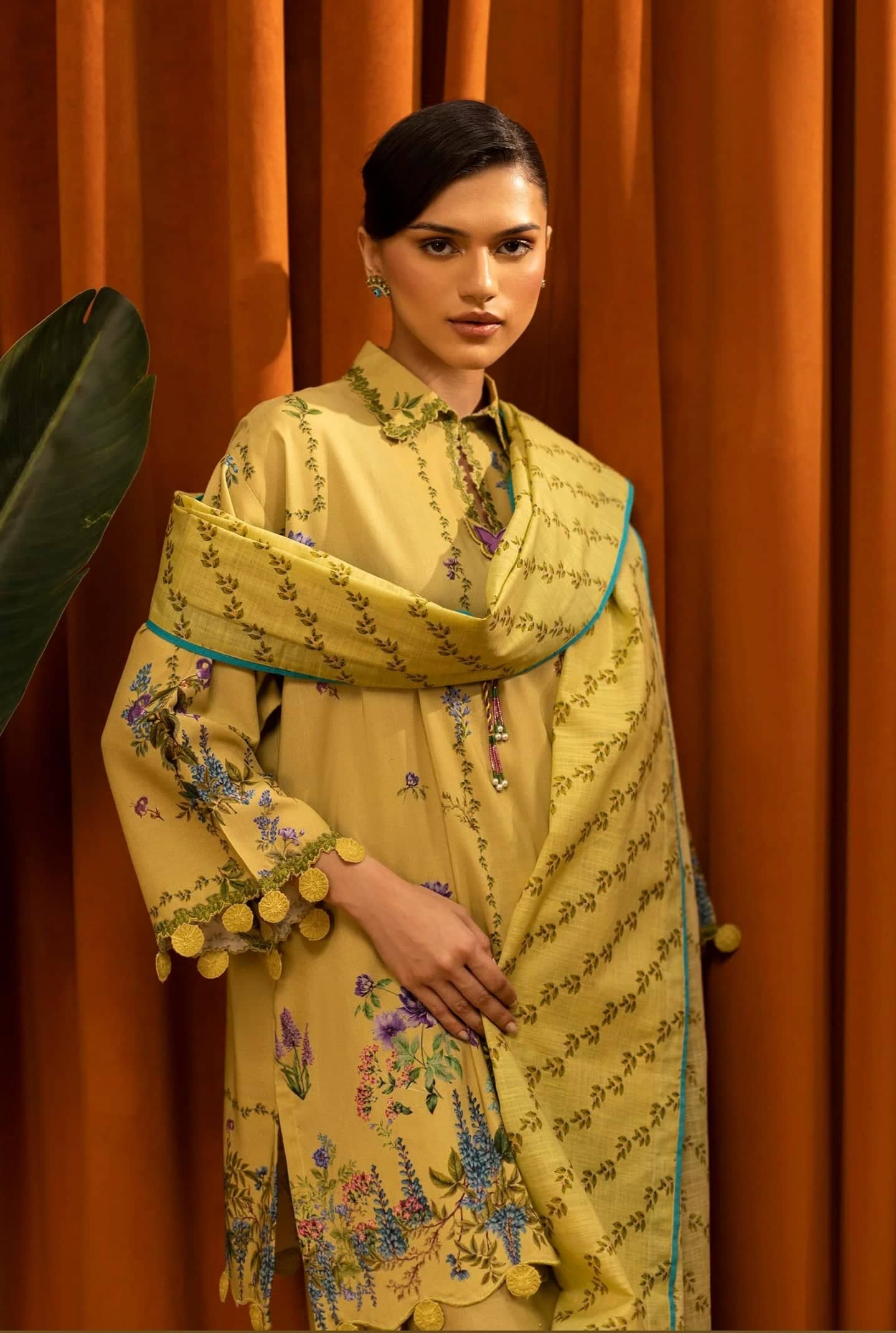 Sana Safinaz Luxury Winter Collection Sana Safinaz Muzlin Winter 25/13A