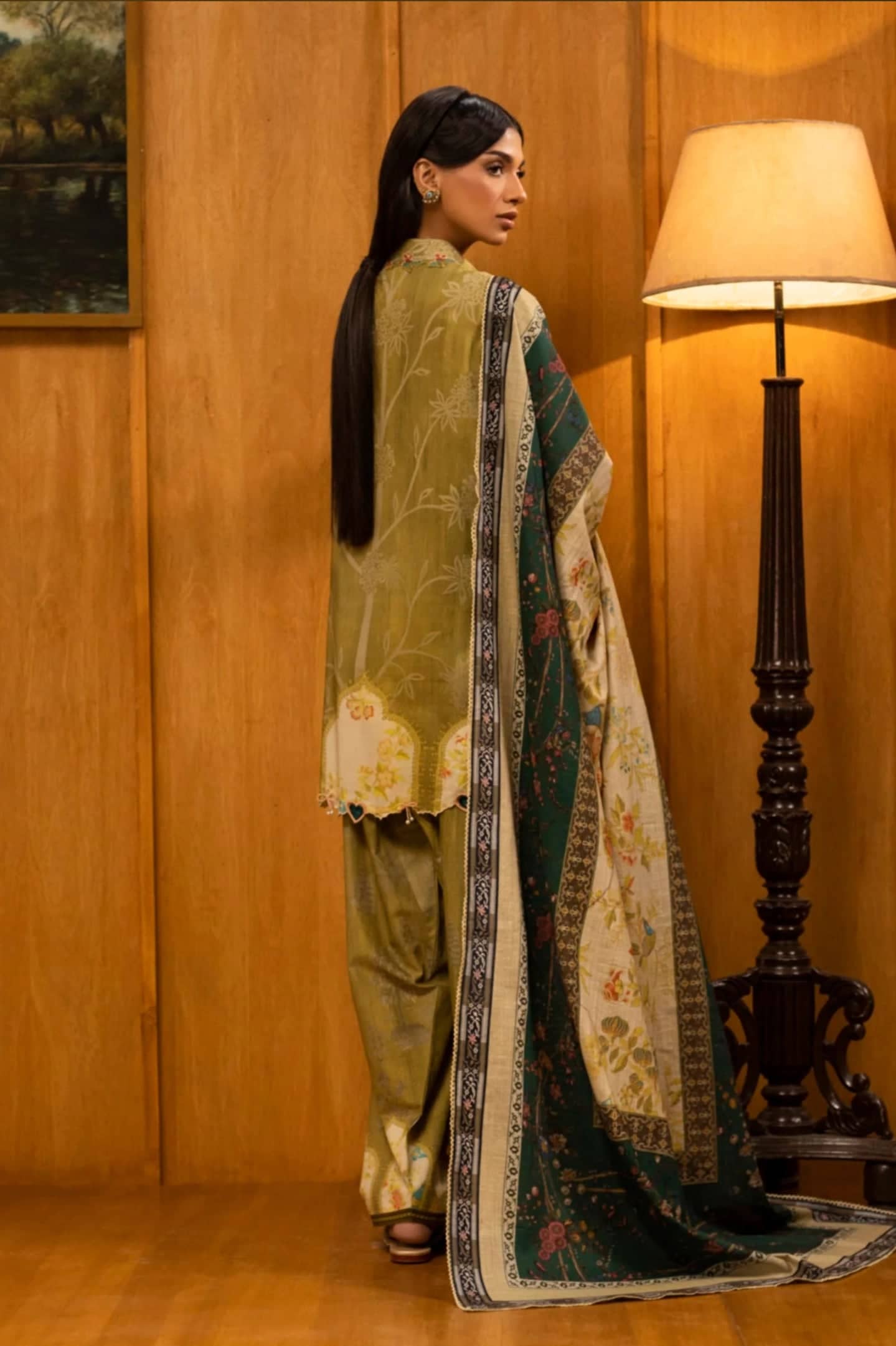 Sana Safinaz Luxury Winter Collection Sana Safinaz Muzlin Winter 25/16 A