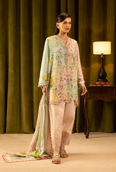 Sana Safinaz Luxury Winter Collection Sana Safinaz Muzlin Winter 25/17 A