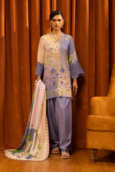 Sana Safinaz Luxury Winter Collection Sana Safinaz Muzlin Winter 25/17 B