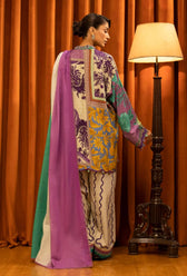 Sana Safinaz Luxury Winter Collection Sana Safinaz Muzlin Winter 25/18 B