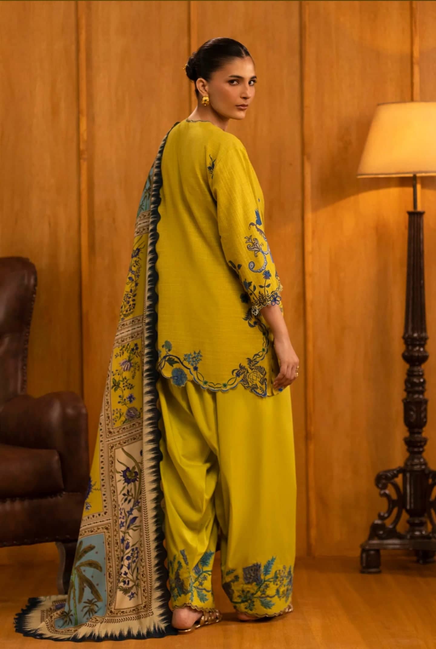 Sana Safinaz Luxury Winter Collection Sana Safinaz Muzlin Winter 25/4A