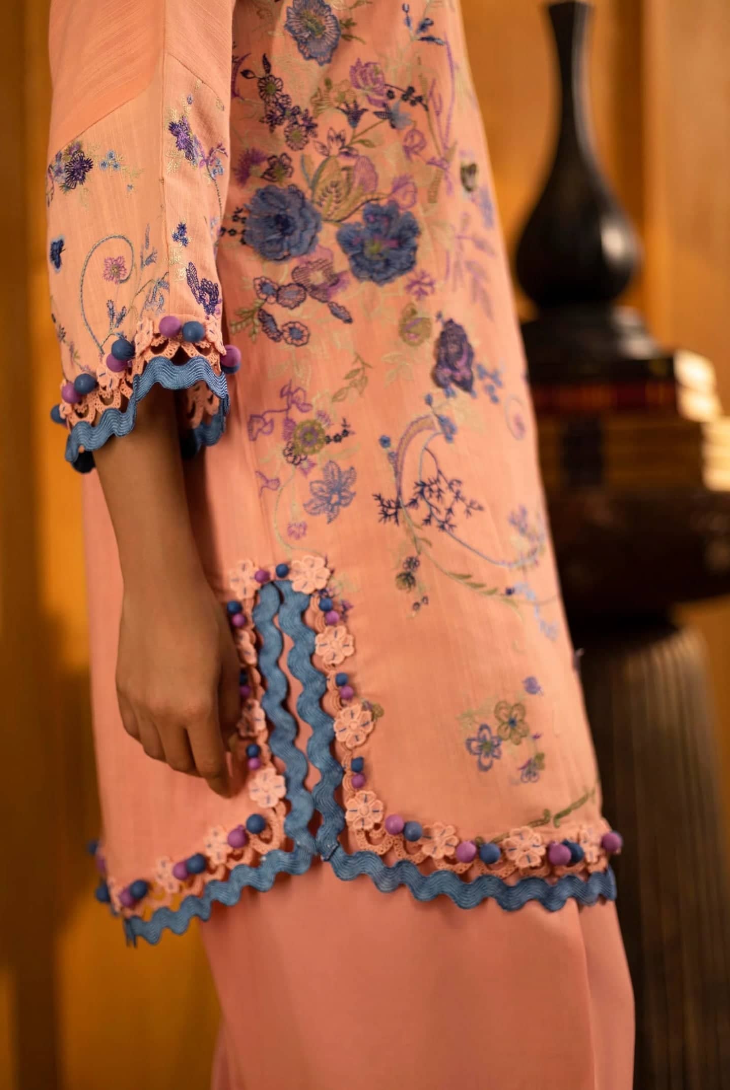 Sana Safinaz Luxury Winter Collection Sana Safinaz Muzlin Winter 25/6B