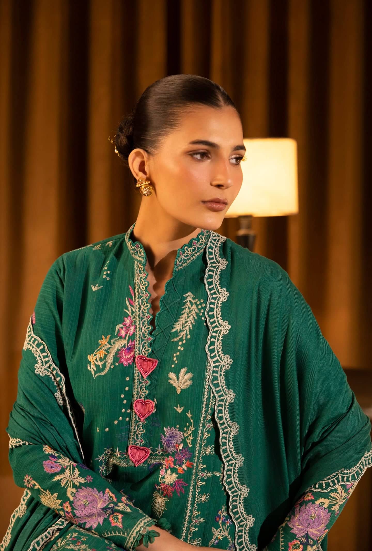 Sana Safinaz Luxury Winter Collection Sana Safinaz Muzlin Winter 25/7 A