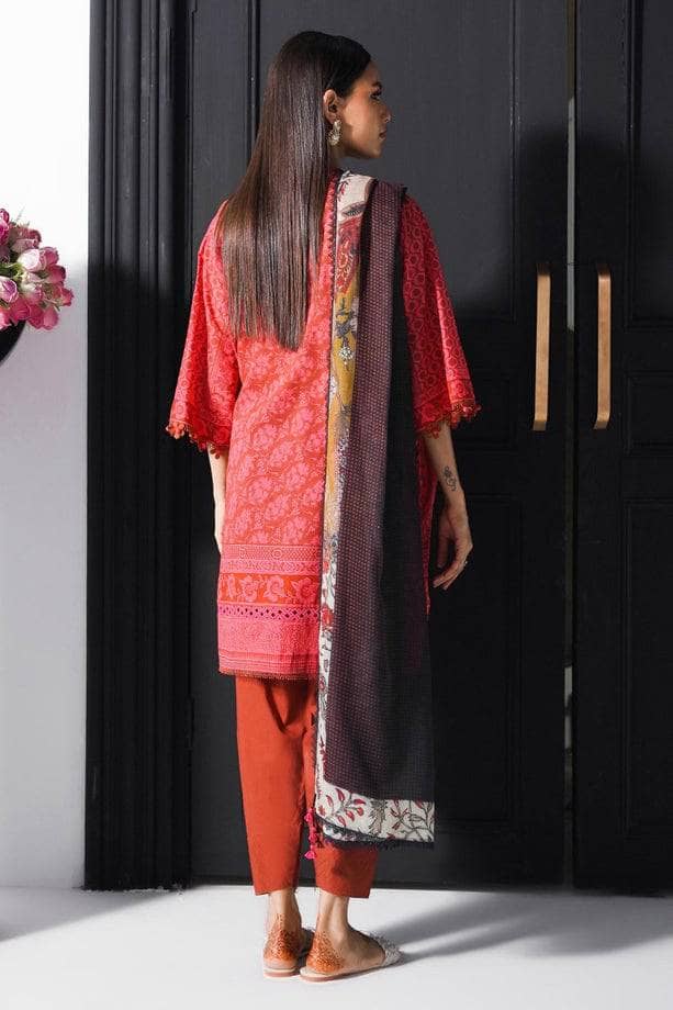 Sana Safinaz Mahay/5 A/Cross Slub Dupatta
