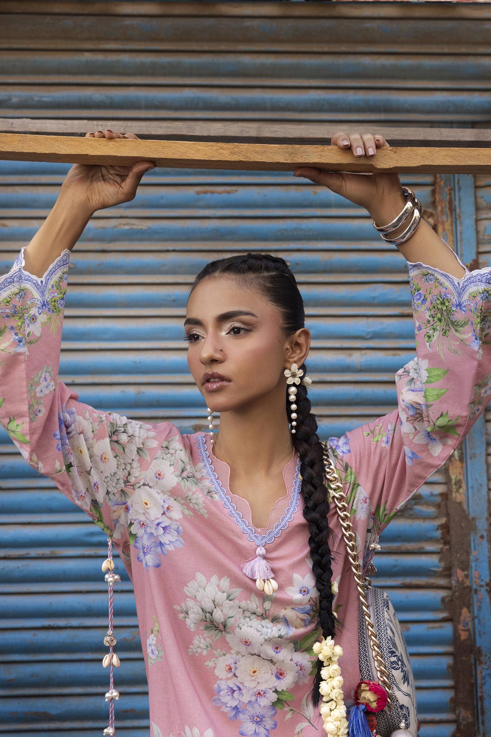 Sana Safinaz Mahay 26/Vol 4/1B/Shirt Bottom Set