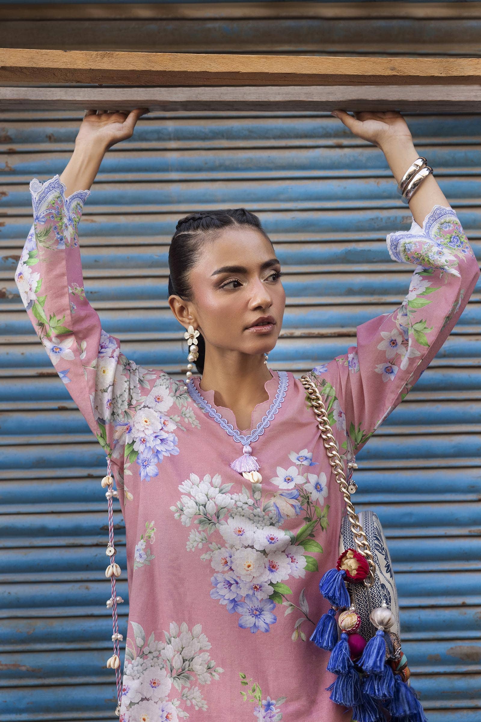 Sana Safinaz Mahay 26/Vol 4/1B/Shirt Bottom Set