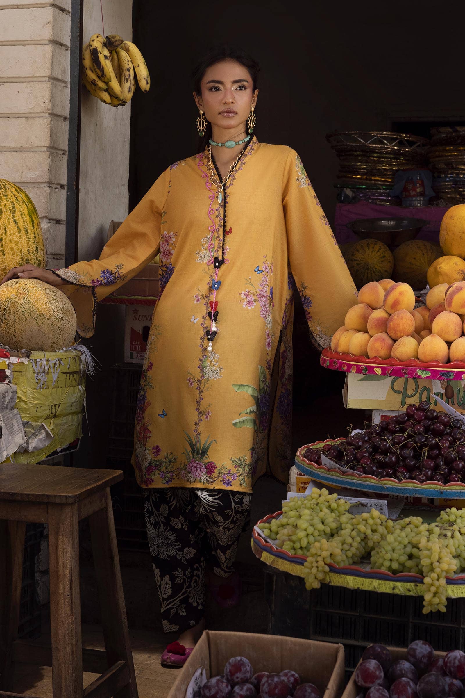 Sana Safinaz Mahay 26/Vol 4/5A/Shirt Bottom Set